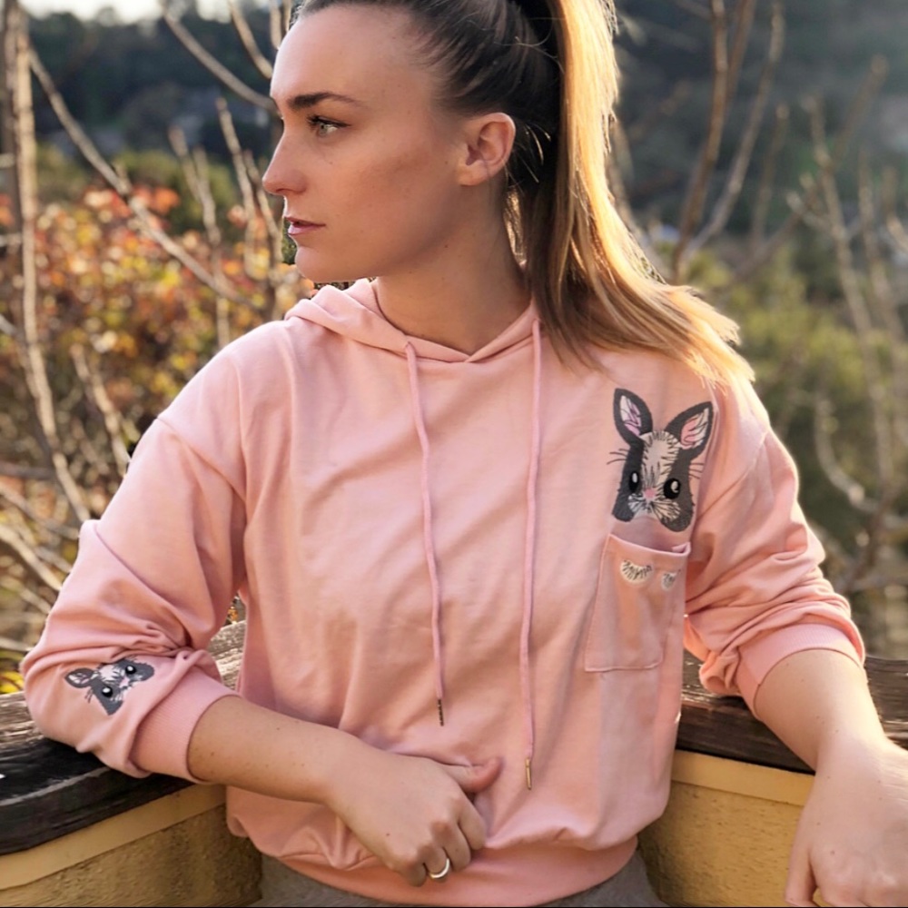 Lightweight pink sweatshirt 💗